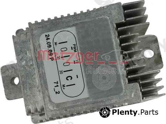 Metzger 0917036 — Control Unit, electric fan (engine cooling)