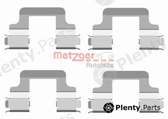 Metzger 109-1679 — Accessory Kit, disc brake pad GREENPARTS