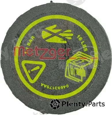Metzger 2140152 — Cap, coolant tank