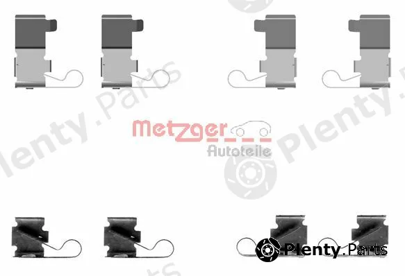 Metzger 109-1699 — Accessory Kit, disc brake pad GREENPARTS