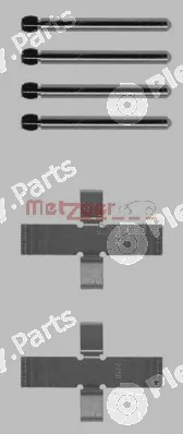 Metzger 109-0902 — Accessory Kit, disc brake pad