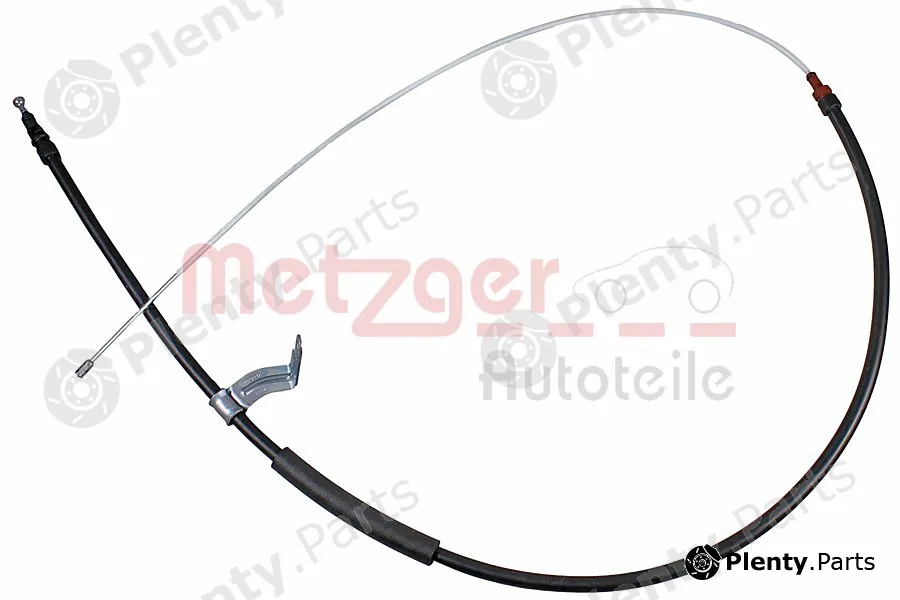 Metzger 17.9004 — Cable Pull, parking brake GREENPARTS
