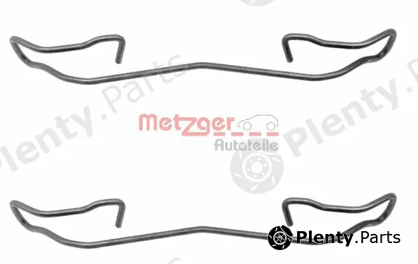 Metzger 109-1187 — Accessory Kit, disc brake pad
