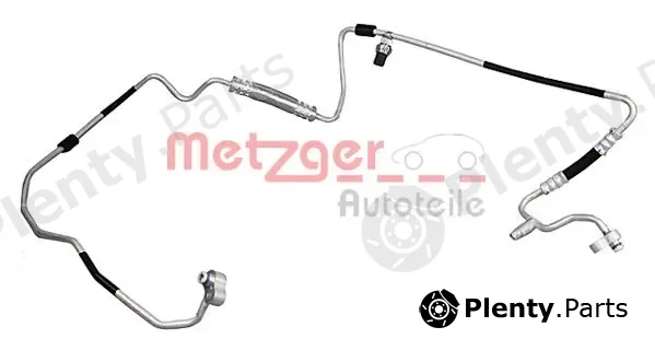 Metzger 2360093 — High Pressure Line, air conditioning