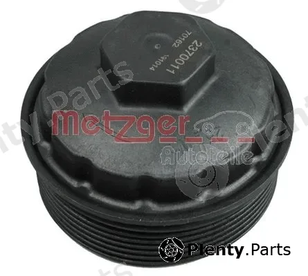 Metzger 2370011 — Cap, oil filter housing