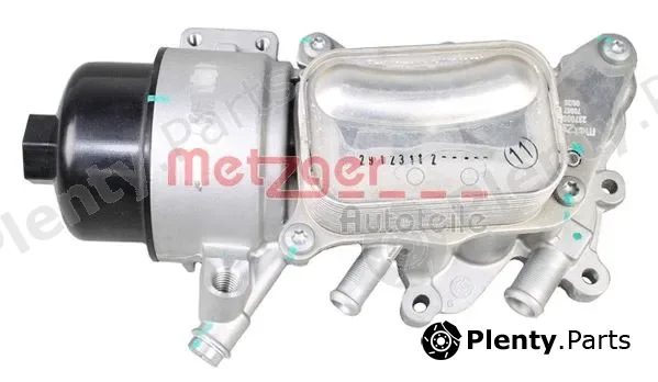 Metzger 2370058 — Housing, oil filter OE-part GREENPARTS