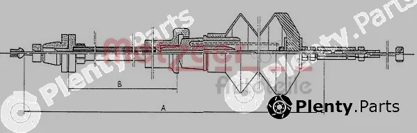 Metzger 1903.5 — Accelerator Cable