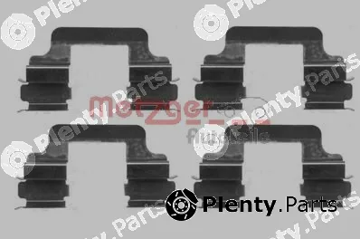 Metzger 109-1610 — Accessory Kit, disc brake pad GREENPARTS