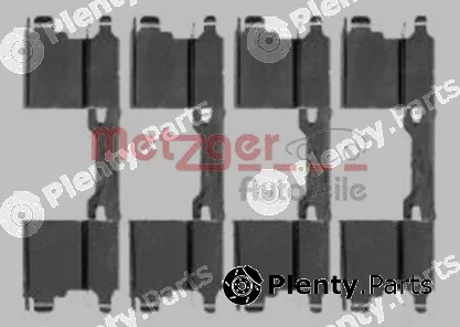 Metzger 109-1762 — Accessory Kit, disc brake pad GREENPARTS