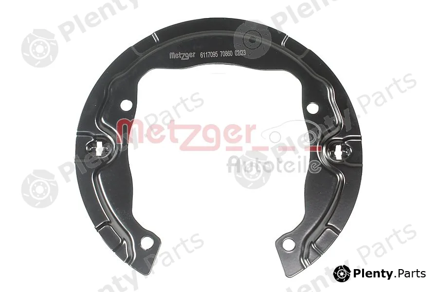 Metzger 6117095 — Brake Mounting Plate GREENPARTS