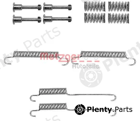 Metzger 105-0892 — Accessory Kit, parking brake shoes