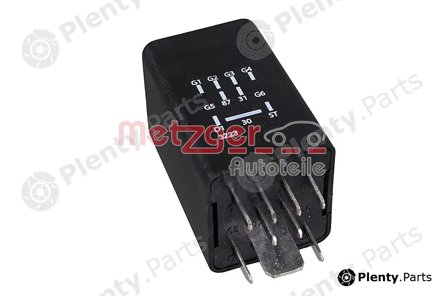 Metzger 0884045 — Relay, glow plug system