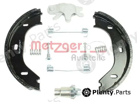 Metzger 0152001 — Brake Shoe Set, parking brake