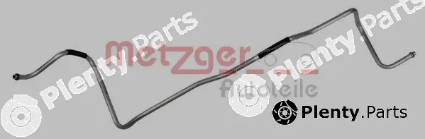 Metzger 2360033 — High-/Low Pressure Line, air conditioning