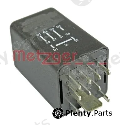 Metzger 0884016 — Relay, glow plug system