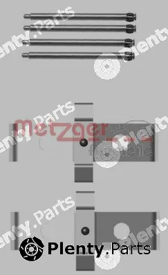 Metzger 109-1674 — Accessory Kit, disc brake pad GREENPARTS