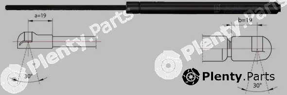 Metzger 2110422 — Gas Spring, boot/cargo area