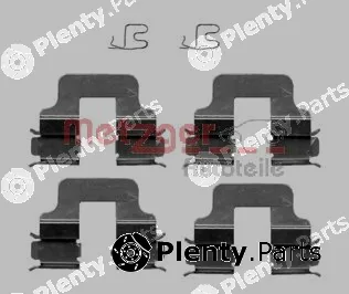 Metzger 109-1245 — Accessory Kit, disc brake pad GREENPARTS
