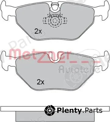 Metzger 1170014 — Brake Pad Set, disc brake
