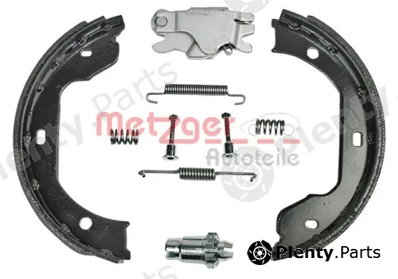 Metzger 0152004 — Brake Shoe Set, parking brake