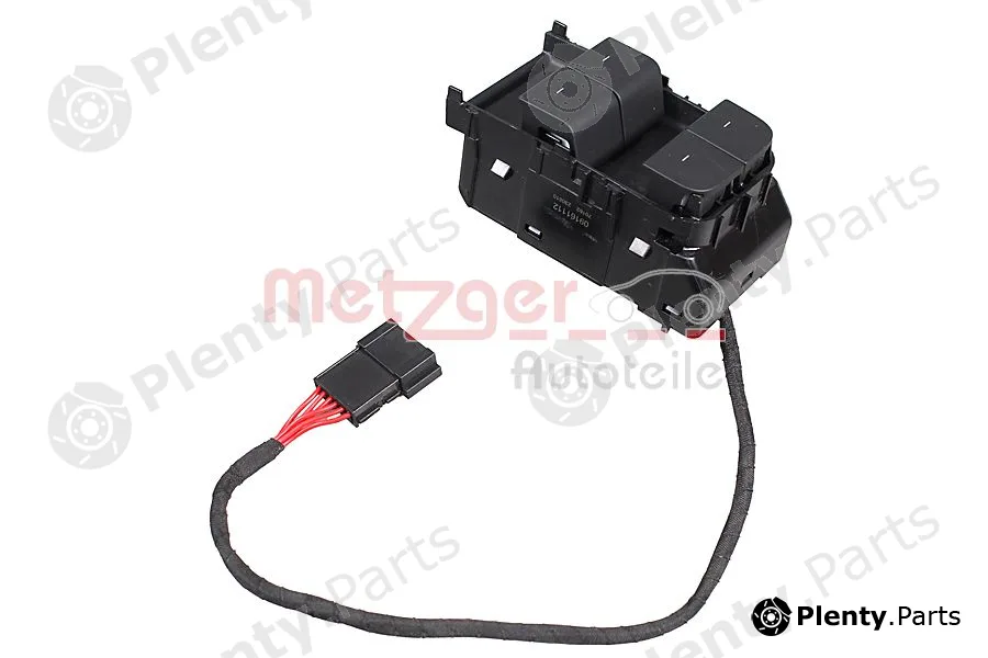 Metzger 09161112 — Switch, window regulator GREENPARTS