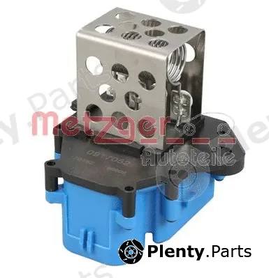 Metzger 0917052 — Control Unit, electric fan (engine cooling)