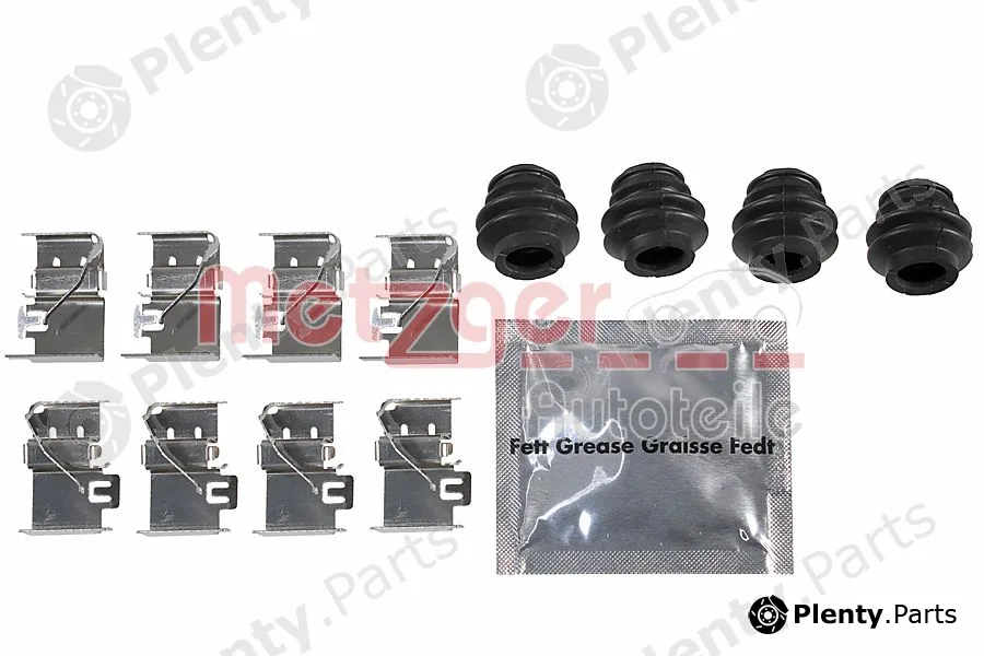 Metzger 109-0172 — Accessory Kit, disc brake pad GREENPARTS