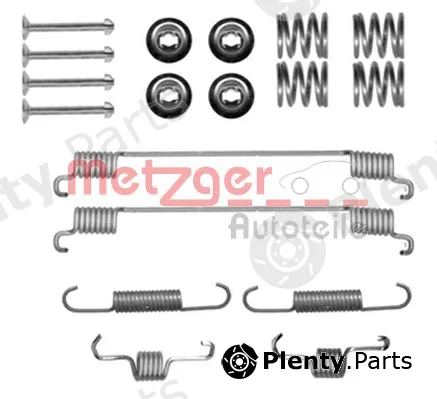 Metzger 105-0889 — Accessory Kit, brake shoes GREENPARTS