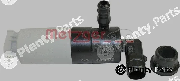 Metzger 2220089 — Washer Fluid Pump, window cleaning