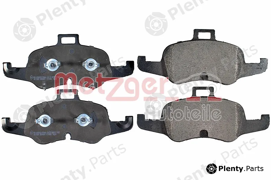 Metzger 1170982 — Brake Pad Set, disc brake