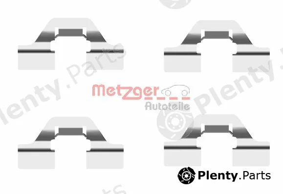 Metzger 109-1684 — Accessory Kit, disc brake pad GREENPARTS