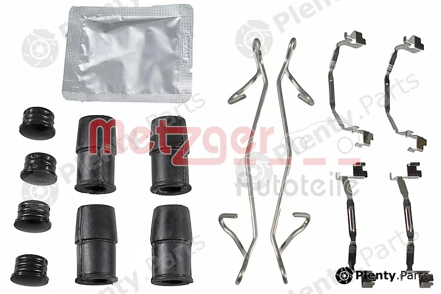 Metzger 109-0167 — Accessory Kit, disc brake pad GREENPARTS