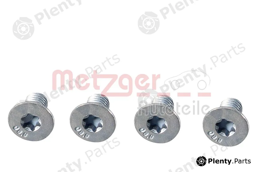 Metzger 11663K — Bolt, brake disc GREENPARTS