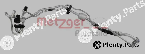 Metzger 2360109 — High-/Low Pressure Line, air conditioning OE-part