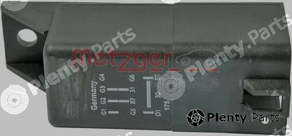 Metzger 0884015 — Relay, glow plug system