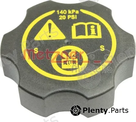 Metzger 2140114 — Cap, coolant tank
