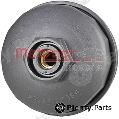 Metzger 2370070 — Cap, oil filter housing