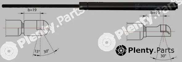 Metzger 2110245 — Gas Spring, boot/cargo area