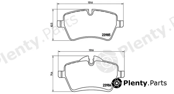 Magneti Marelli 363700506051 — Brake Pad Set, disc brake