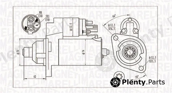 Magneti Marelli 063721323010 — Starter