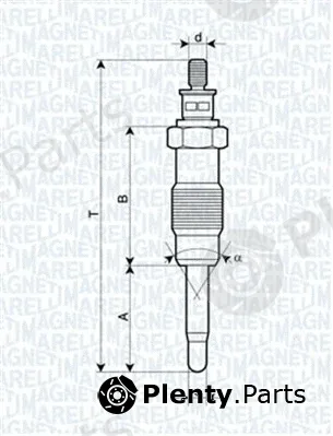 Magneti Marelli 062500300304 — Glow Plug