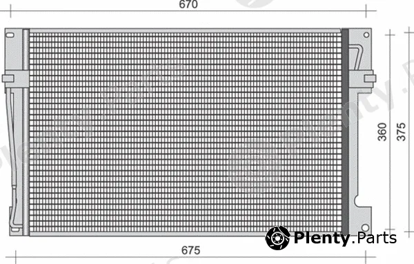Magneti Marelli 350203452000 — Condenser, air conditioning