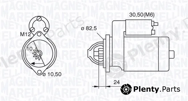 Magneti Marelli 063521090680 — Starter