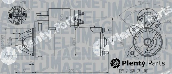 Magneti Marelli 063720613010 — Starter