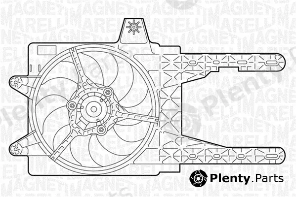 Magneti Marelli 069402312010 — Fan, engine cooling