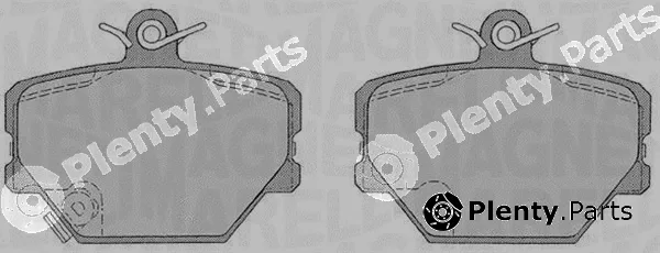 Magneti Marelli 363916060398 — Brake Pad Set, disc brake