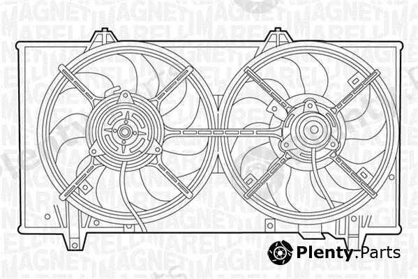 Magneti Marelli 069422415010 — Fan, engine cooling