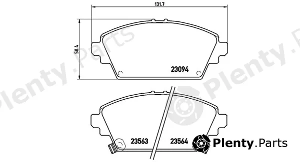 Magneti Marelli 363700428029 — Brake Pad Set, disc brake