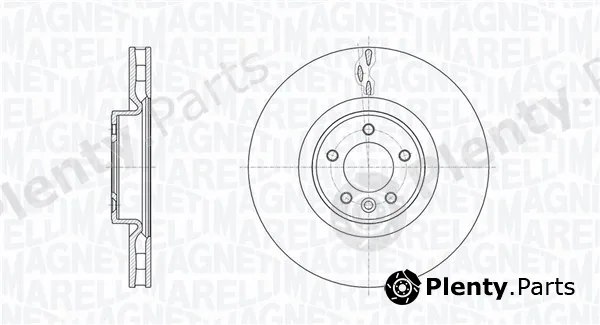 Magneti Marelli 361302040762 — Brake Disc