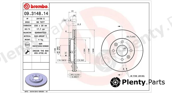 Magneti Marelli 360406042400 — Brake Disc